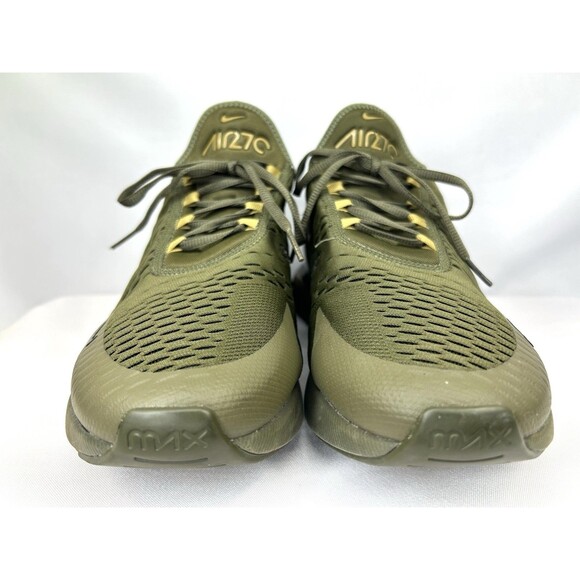 Nike Air Max 270 Shoes Men’s Size 11.5 Medium Olive Canvas Sneakers AH8050-301 - Picture 2 of 11